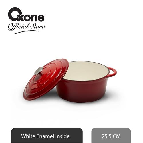 Foto Produk Oxone Round Pot 26 CM OX3025RO /Panci/ Exclusive/Anti Lengket/Baru dari Oxone Official
