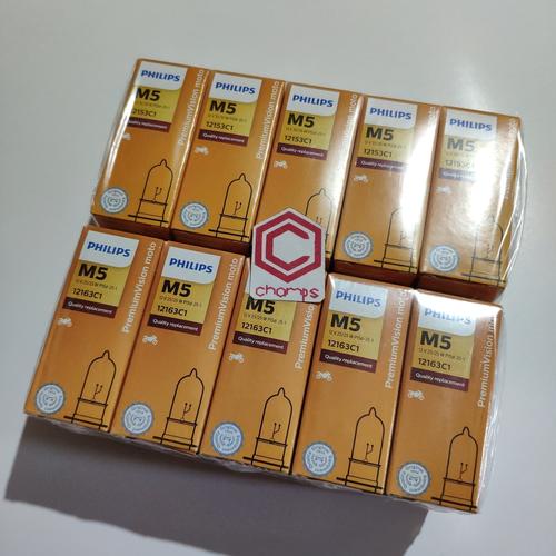 Foto Produk Lampu Bohlam Halogen Motor Philips Essential Moto M5 18/25/35 Watt - DUA LIMA WATT dari Champs
