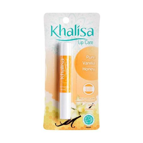 Foto Produk Khalisa Pure Vanilla Honey Lip Balm Fitur Produk Pelembab bibirTanpa dari evi rahayu