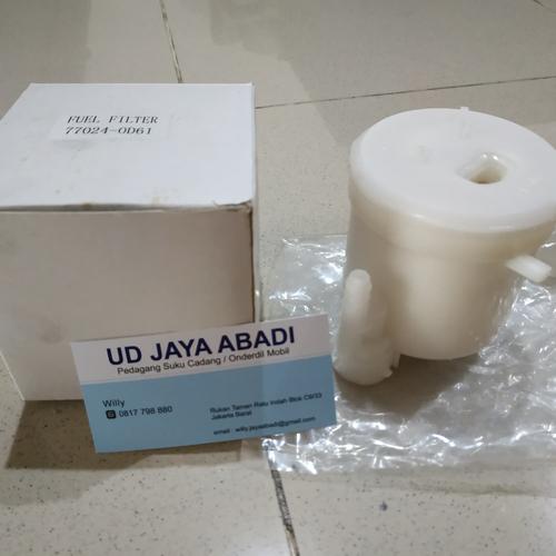 Jual filter bensin fuel filter Toyota new vios yaris limo suzuki apv
