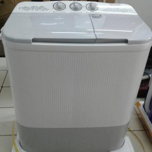 Jual Mesin Cuci Sharp 8 Kg 2 Tabung Anti Karat Low Watt Anti Tikus 80 Mw Kota Bekasi Ini Diskon Tokopedia