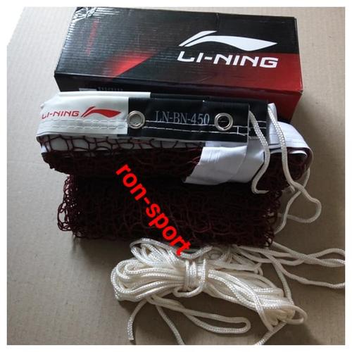 Foto Produk NET BULUTANGKIS LINING LN + BN 450 / NET BADMINTON LINING dari Ron-sport