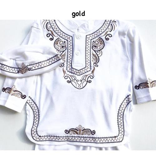 Foto Produk Koko Turki Putih / Baju Koko Anak / Baju Koko Bayi / Baju Muslim Bayi dari kat.babyclothing