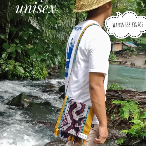 Foto Produk Tas Tenun Lombok Mini model Tutup dari rangrang lombok art shop