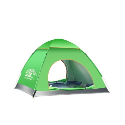 Foto Produk Tenda Camping Outdoor Pantai Dewasa Otomatis 3-4 Orang Waterproof 002 - Orange dari lbagstore