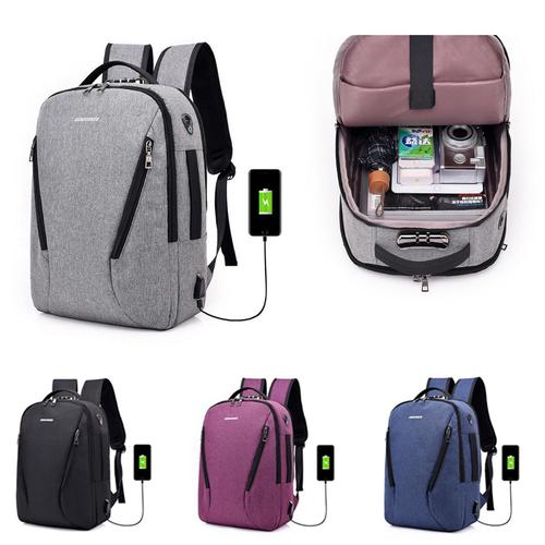 backpack usb anti theft