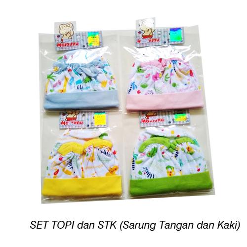 Jual Pinggo Mamimu Set Topi Dan Sarung Tangan Kaki Bayi Baru Lahir Kab Tangerang Baby Ay Shop Tokopedia