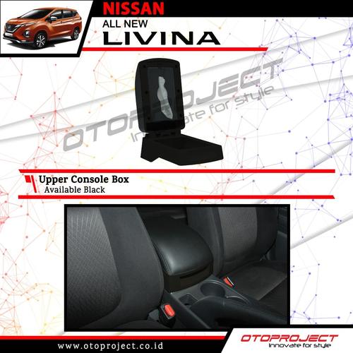 Foto Produk Armrest tangan / Console box Full Hitam otoproject Nissan Livina 2019 dari Mega Oriental Motor