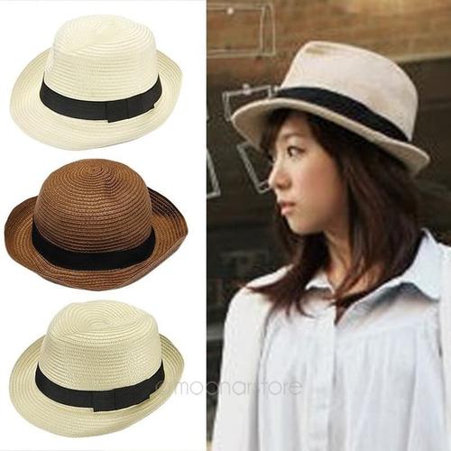 Jual Unisex Fashion Summer Straw 