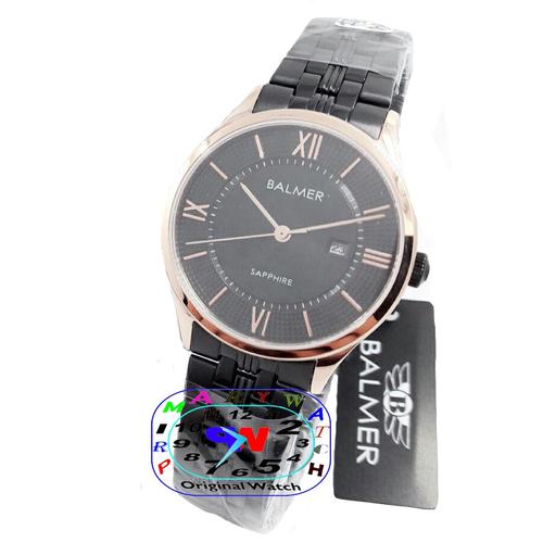 Jam Tangan Pria Balmer B 8119 Sapphire Leather Kulit Biru Original Murah Jam Tangan Pria Jam Tangan Kulit