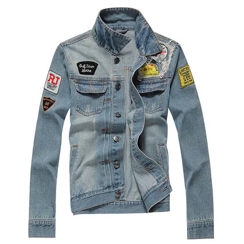 gucci stamp denim jacket