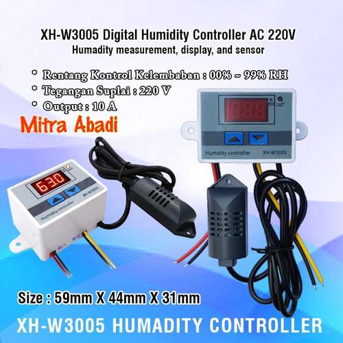 Foto Produk XH-3005 Digital Humadity Controller AC 220V dari Toko Mitra Abadi