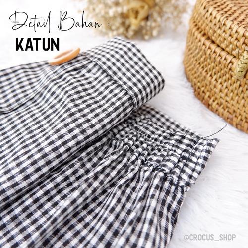 gingham skirt long