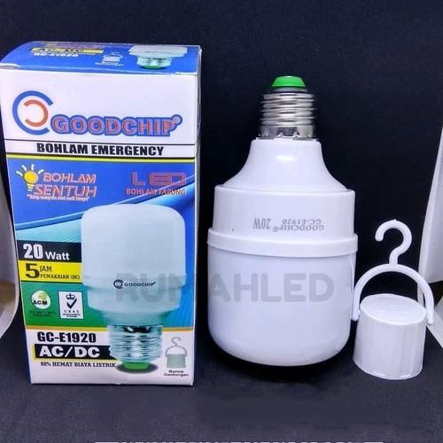 Gambar LED AC/DC Emergency Goodchip 20w Ajaib Sentuh Magic Good Chip 20 Watt dari Unique Corporation Kota Tasikmalaya Tokopedia