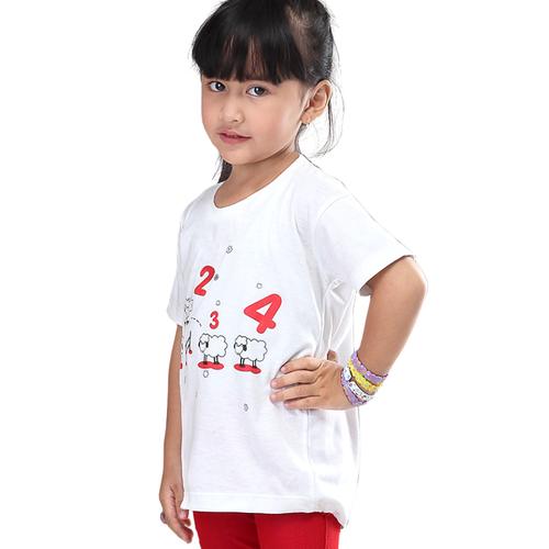 Foto Produk IK 4IRM22 T-Shirt Baju Kaos Atasan Anak Perempuan Cantik Murah Ori dari PASGAYANA STALL
