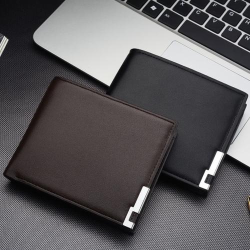 Gambar DOMPET PRIA DOMPET PENDEK LIPAT SEVJINK 622 PU LEATHER DOMPET MURAH - Hitam horison dari DBR Premium Kab. Tangerang Tokopedia