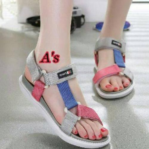 Foto Produk Promo Sandal Jj18 - Abu-Abu Muda, 37 Termurah dari winartiacc