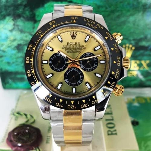 Jual Rolex Daytona Man Automatic Gold Ceramic Ultimate Clone - Kota  Surabaya - JamTanganMewahReal | Tokopedia