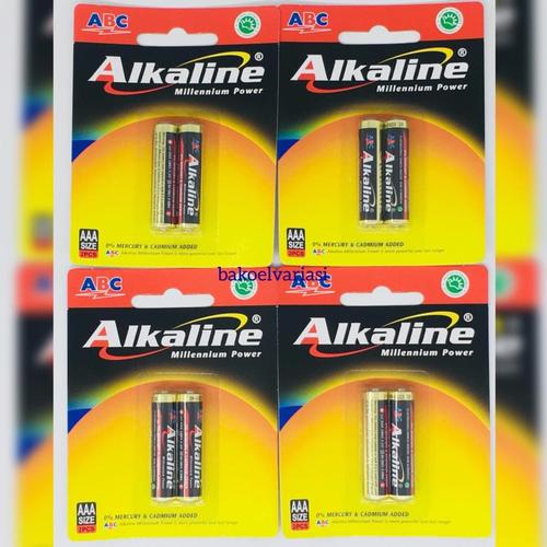 Jual Batrai Baterai Abc Alkaline Aaa A3 Millenium Power Kota Surabaya Bakoelvariasirubberpaint Tokopedia