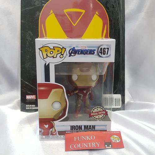 Avengers Endgame Iron Man Boxlunch Exclusive Pop Funko Pop Iron