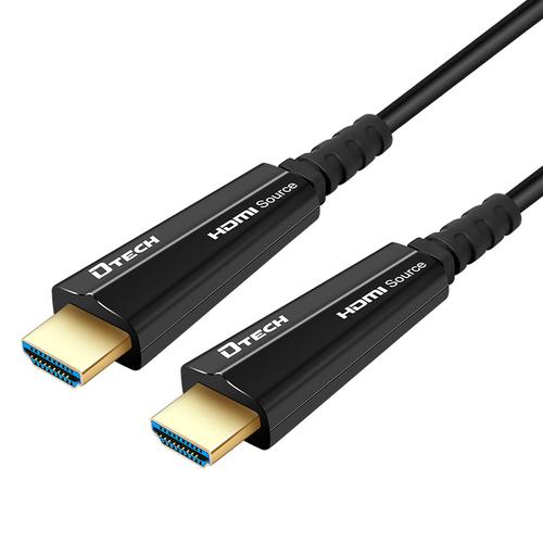 Jual HDMI AOC Fiber Cable Optic YUV444 15 M DT-HF606 Kota