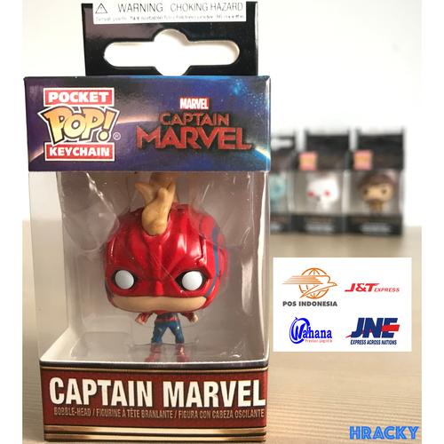 Jual Funko POP! Keychain Captain Marvel 