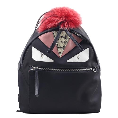 Foto Produk Fendi Monster Backpack in Black I8442 dari SECOND CHANCE