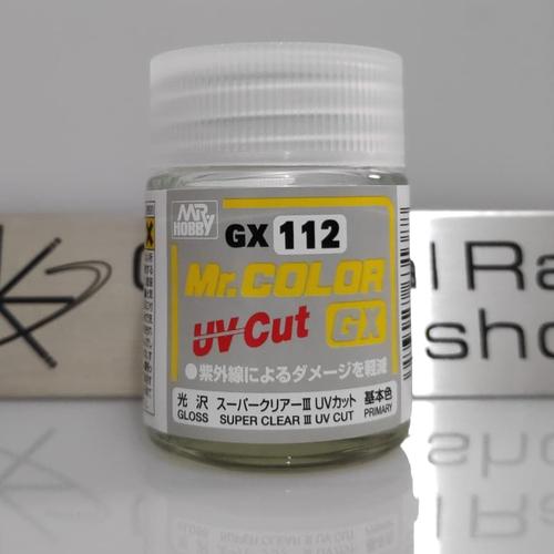 Foto Produk Mr. Color GX 112 Super Clear III UV Cut Gloss 18 ml dari Orbital Ray's Retail