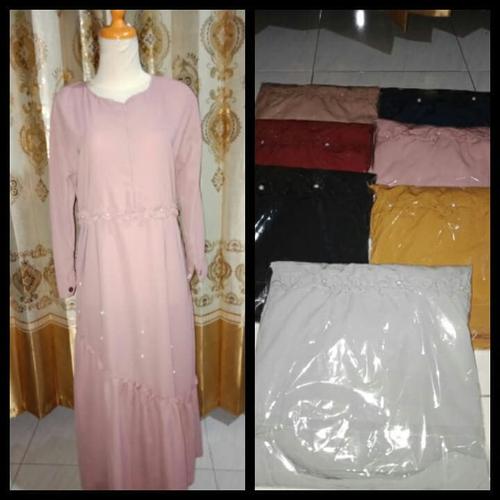 Foto Produk Dress muslimah mutiara glamour dari Galery Molitha