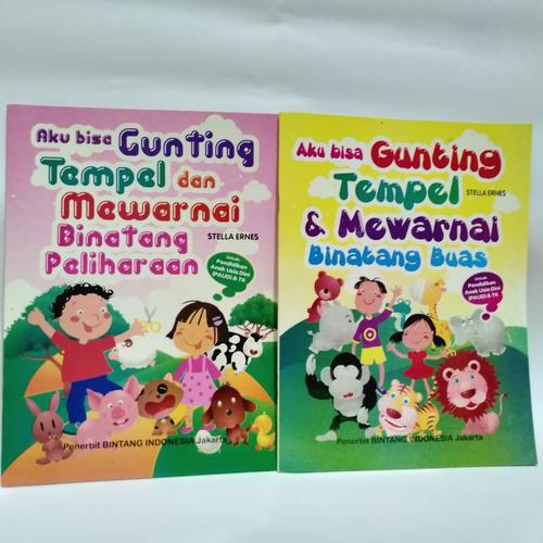 Foto Produk Buku Aktivitas Gunting Tempel & Mewarnai - Buah-Buahan dari Toko Buku dan Stationery