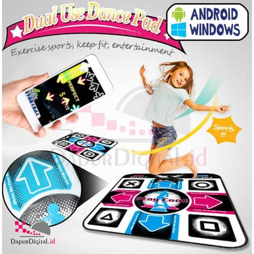 Foto Produk Karpet Dance 1 Orang + Musik SIAP MAIN Untuk PC/Notebook dari DuniaCentra