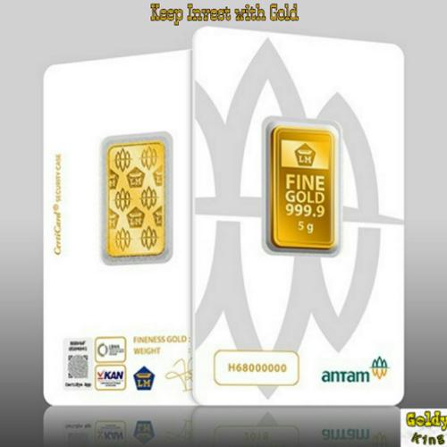 Jual Emas Murni 5 Gram Kota Medan Goldy King 