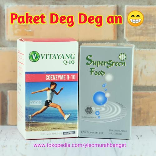 Foto Produk Suplemen Jantung Sehat Vitayang Coenzyme Q10 dari yleo_murah