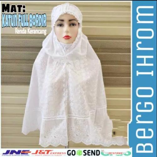 Foto Produk perlengkapan haji dan umroh bergo katun paris dari Rizka Rizki Collection
