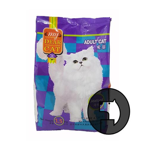 Foto Produk my dear cat 1.5 kg adult seafood dari F.J. Pet Shop