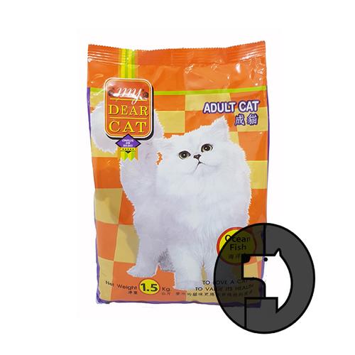 Foto Produk my dear cat 1.5 kg adult ocean fish dari F.J. Pet Shop