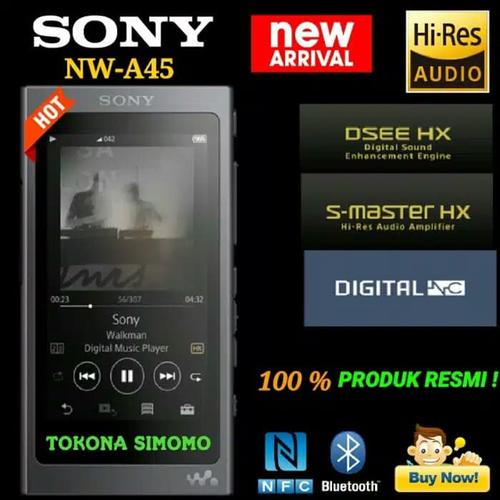 Foto Produk Elektronik - Media Player - Mp3 Player - Sony Nw A45 \U002F Nwa45 Hi-R dari Toko Gadjet