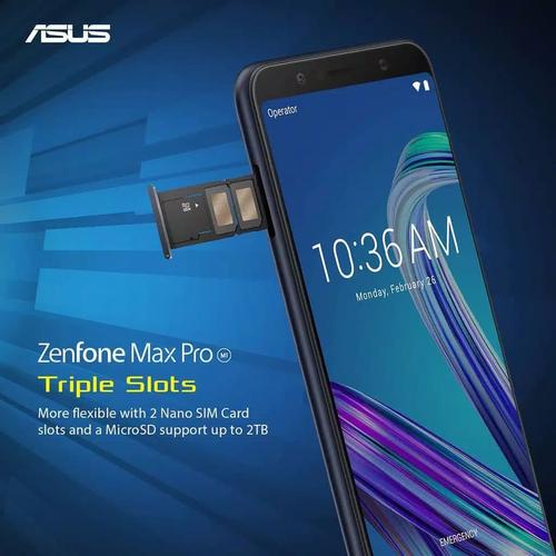 Foto Produk ASUS ZENFONE MAX PRO ZB 602KL M1 RAM 4GB INTERNAL 64GB GARANSI RESMI dari Katalog Hence