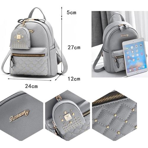 Jual Danbaoly Tas Ransel PU Backpack 