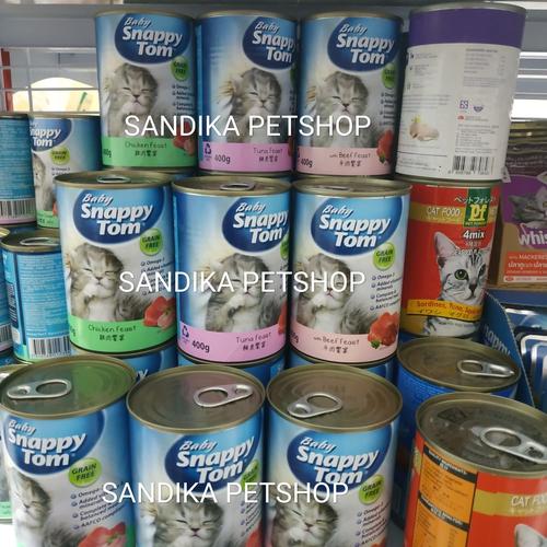Foto Produk Makanan Anak Kucing SNAPPY TOM BABY KITTEN 400 GRAM ALL VARIANS dari Sandika Petshop
