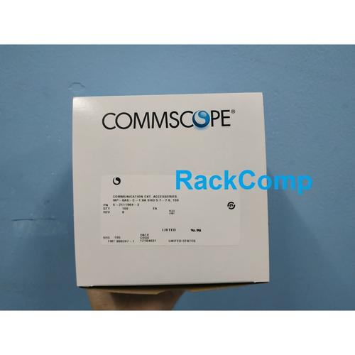 Jual AMP Commscope Konektor Cat6A 6AS -AMP / AMP RJ45 Cat 6A MP-6AS-C-1 ...