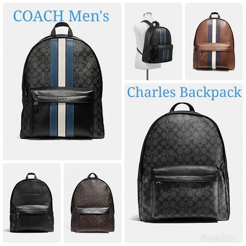 coach backpack mens