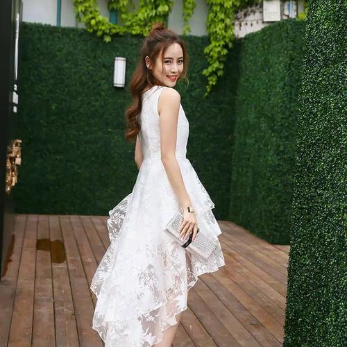 Foto Produk Dress little mermaid /dress bridesmaid/gaun pesta white import wanita dari JamesYanna Boutique