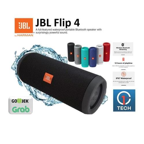 Jual JBL FLIP 4 WATERPROOF PORTABLE 