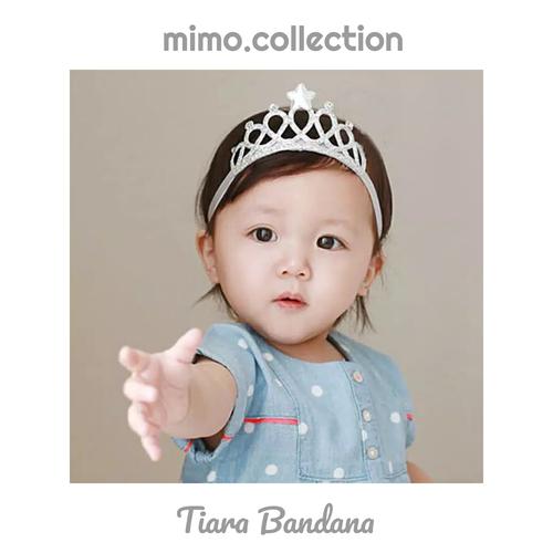 Foto Produk Tiara bandana bayi mahkota Crown baby headband bando anak - Gold dari Mimo collection