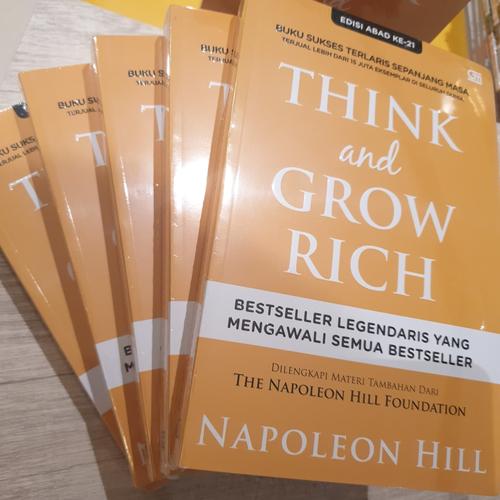 Foto Produk Think And Grow Rich - Cover Baru (Napoleon Hill) dari BukuGalileo