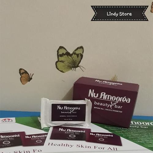 Foto Produk NU AMOOREA BEAUTY PLUS BAR 15GR STEMCELL ORIGINAL (FREE BUBBLE WRAP) dari Lindy Store
