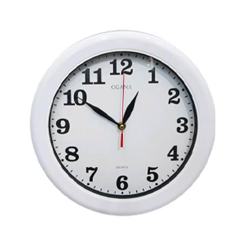 Jual Jam Dinding Putih Polos Diameter 30 cm . Jam Dinding Murah
