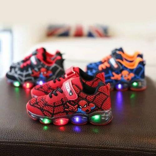 spiderman light shoes