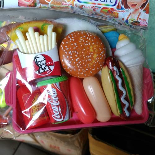 Foto Produk Mainan Masak Masakan KFC Mainan Burger dari Jenggot Berkah Abadi